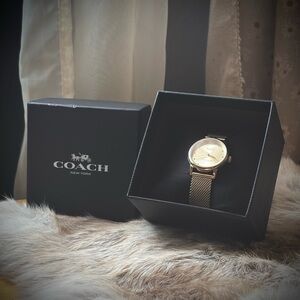 Women's Grand Coach Watch Gold Tone 28mm